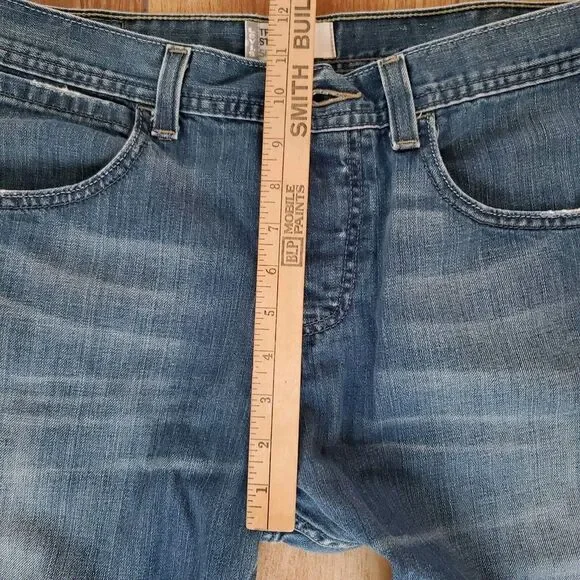 Levis Silvertab Jeans Mens *32x29 (32x30) True Straight Blue Denim Button Fly - Picture 13 of 16